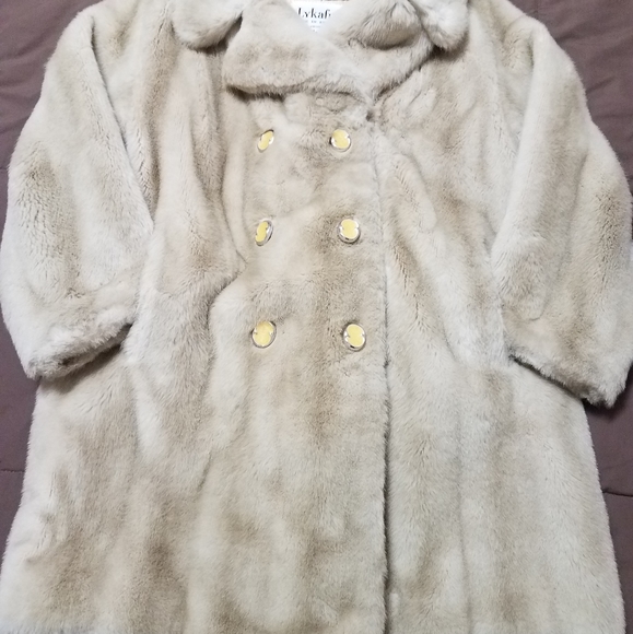 Vintage Lykafur Priscilla Modes Coat - Picture 1 of 8
